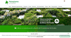 Desktop Screenshot of paisajismourbano.com
